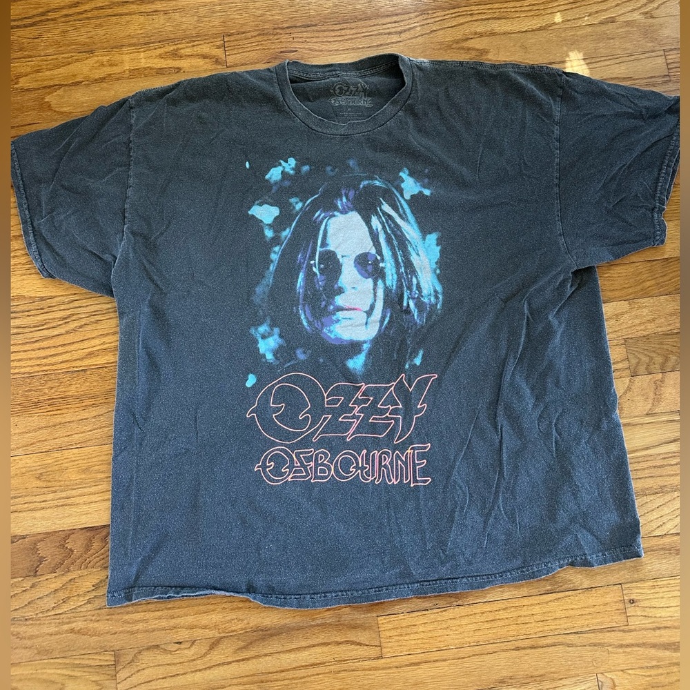 Ozzy Osbourne ⚡️vintage fade Black Graphic T-Shirt ⚡️XL